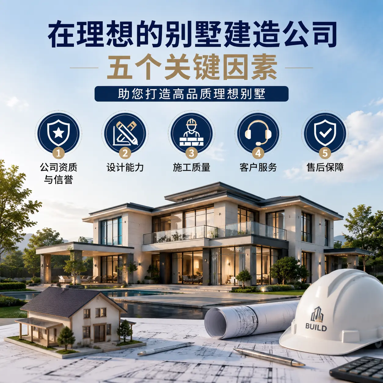 在 东城 找到理想别墅建造公司的五个关键因素