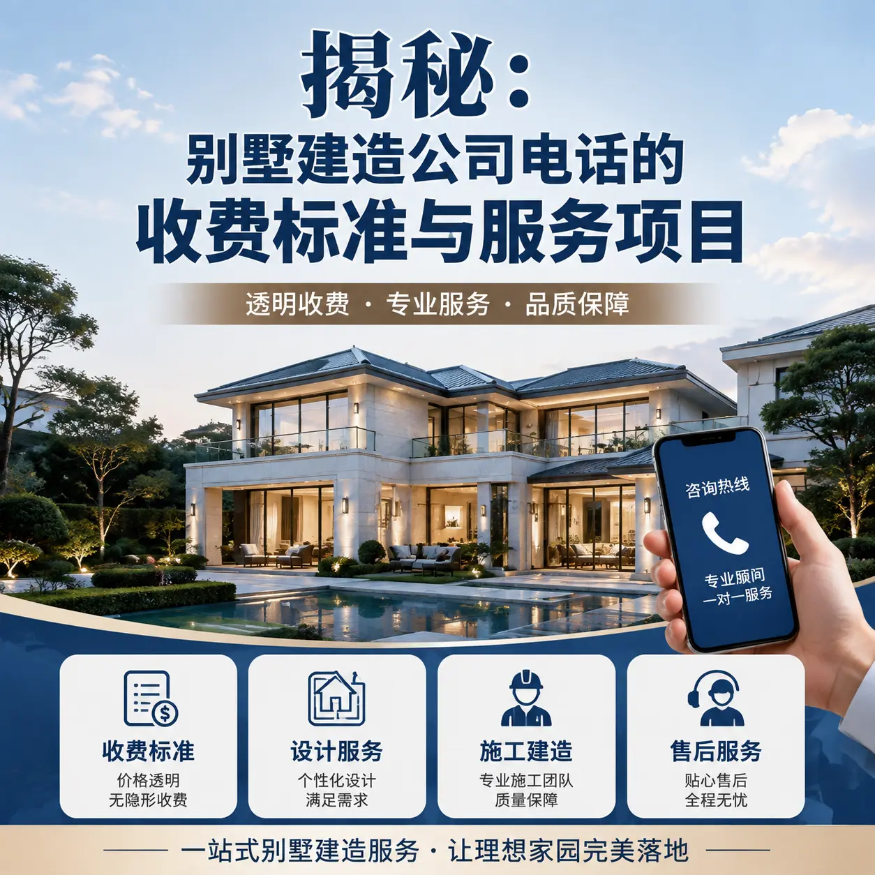 揭秘：东城别墅建造公司电话的收费标准与服务项目