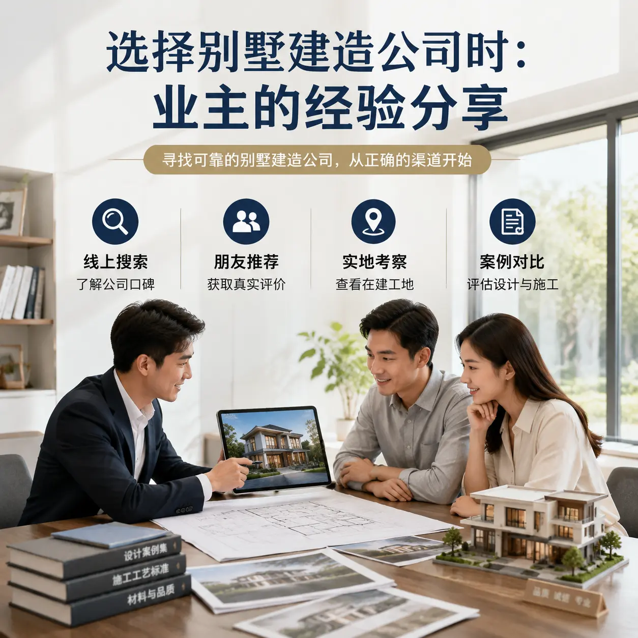 选择别墅建造公司时： 东城 业主的经验分享