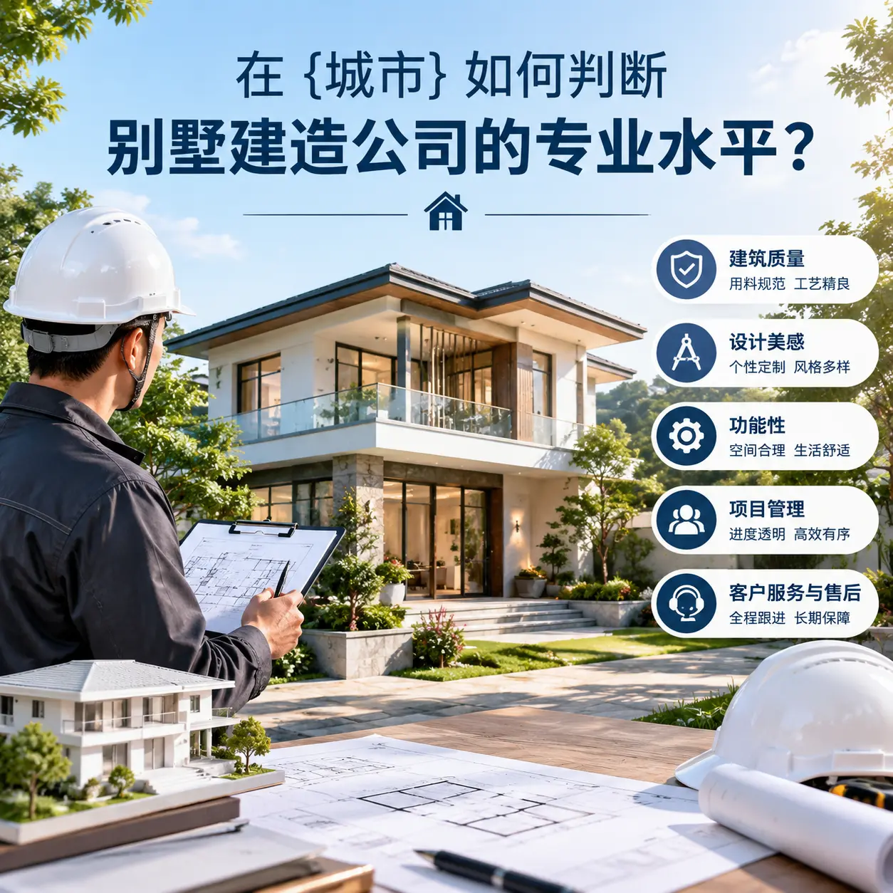 在 东城 如何判断别墅建造公司的专业水平？