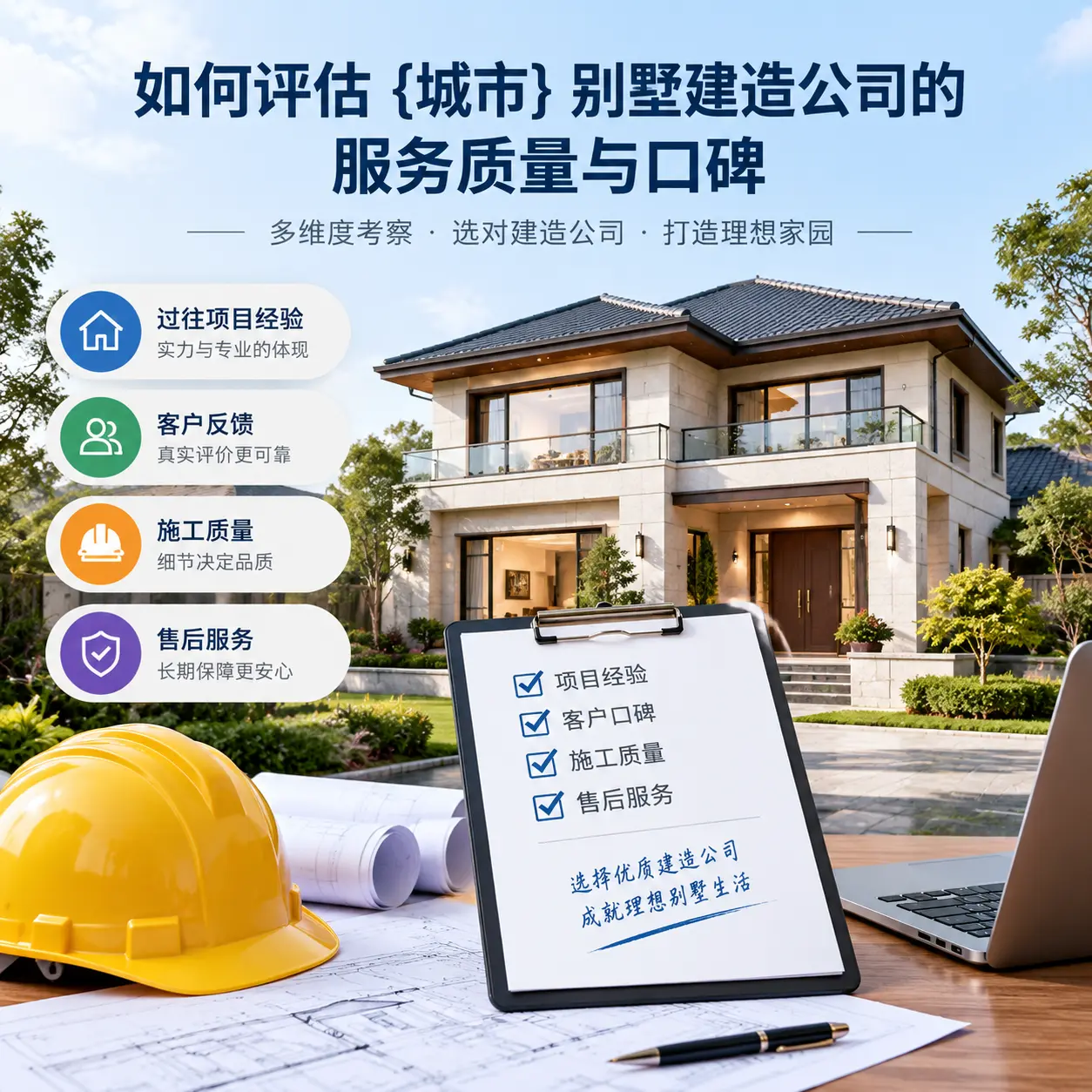 如何评估 东城 别墅建造公司的服务质量与口碑