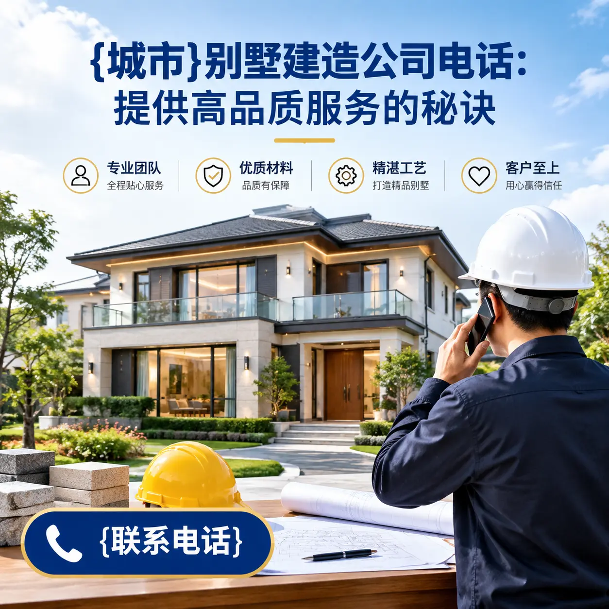 东城别墅建造公司电话：提供高品质服务的秘诀