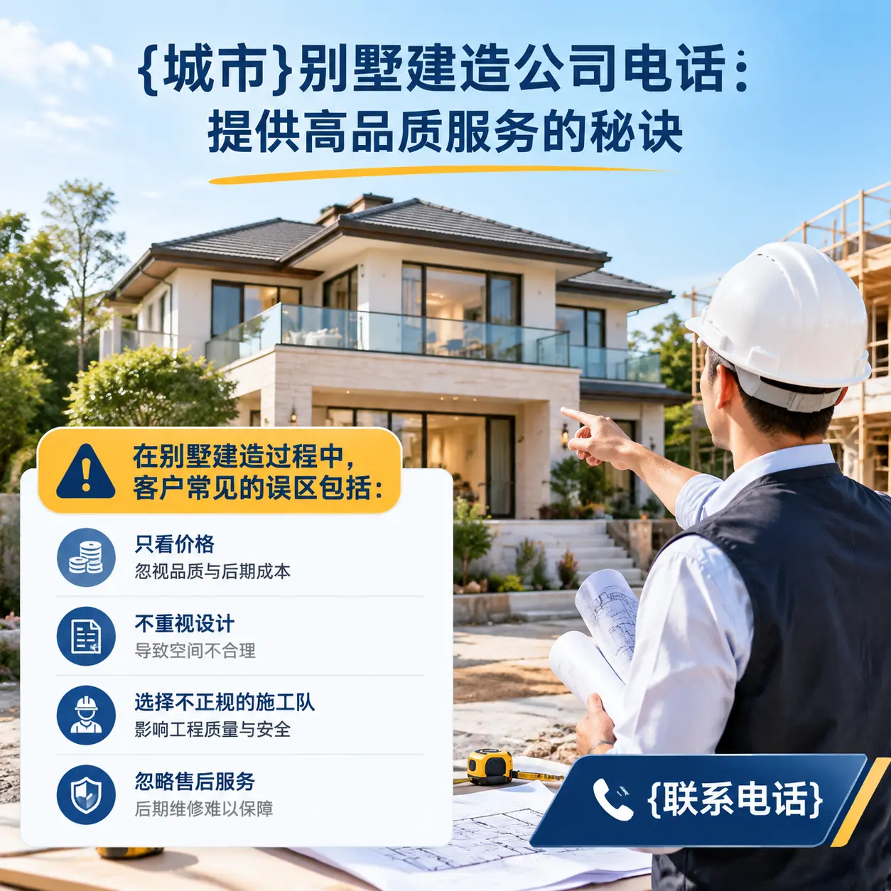 东城别墅建造公司电话：提供高品质服务的秘诀