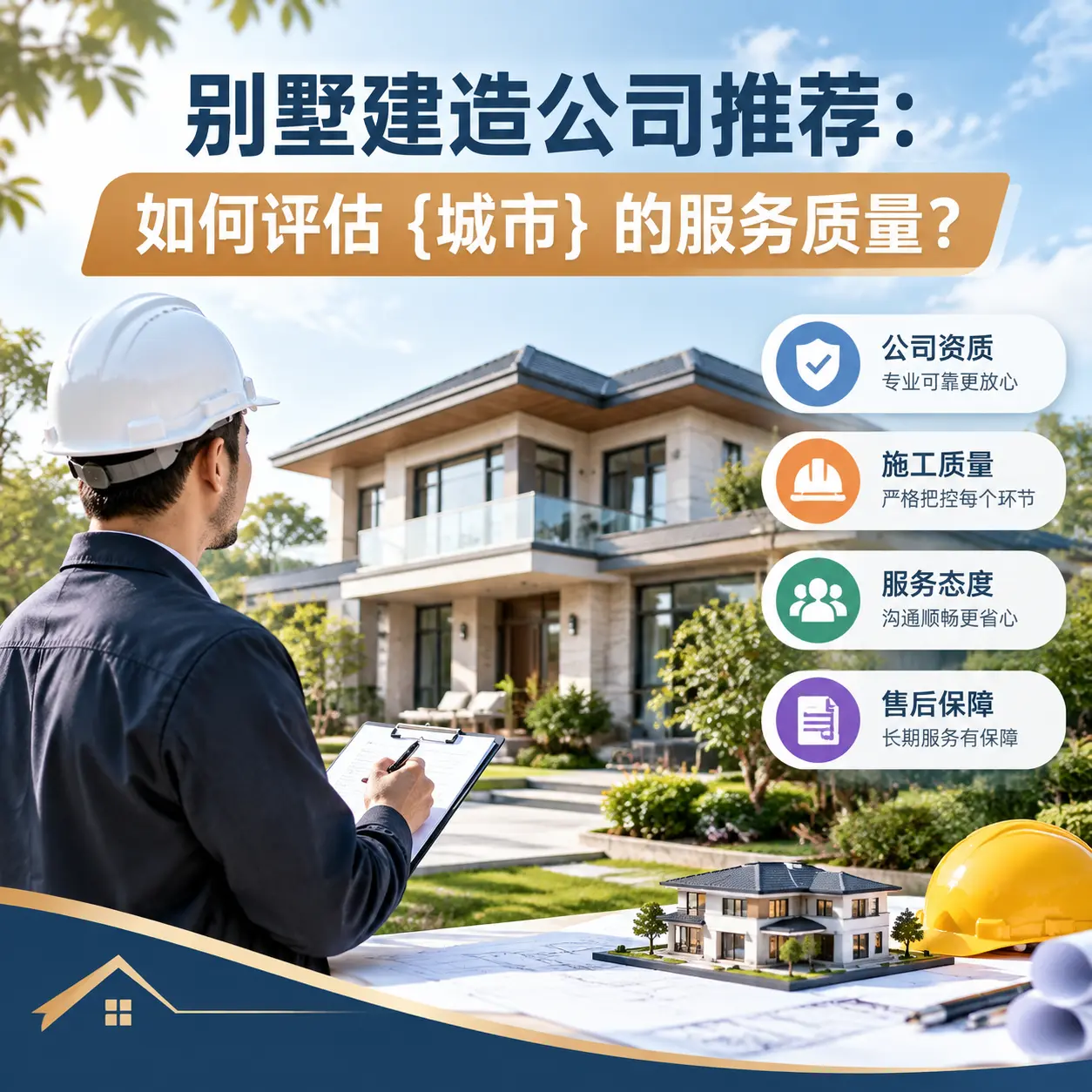 别墅建造公司推荐:如何评估 东城 的服务质量?