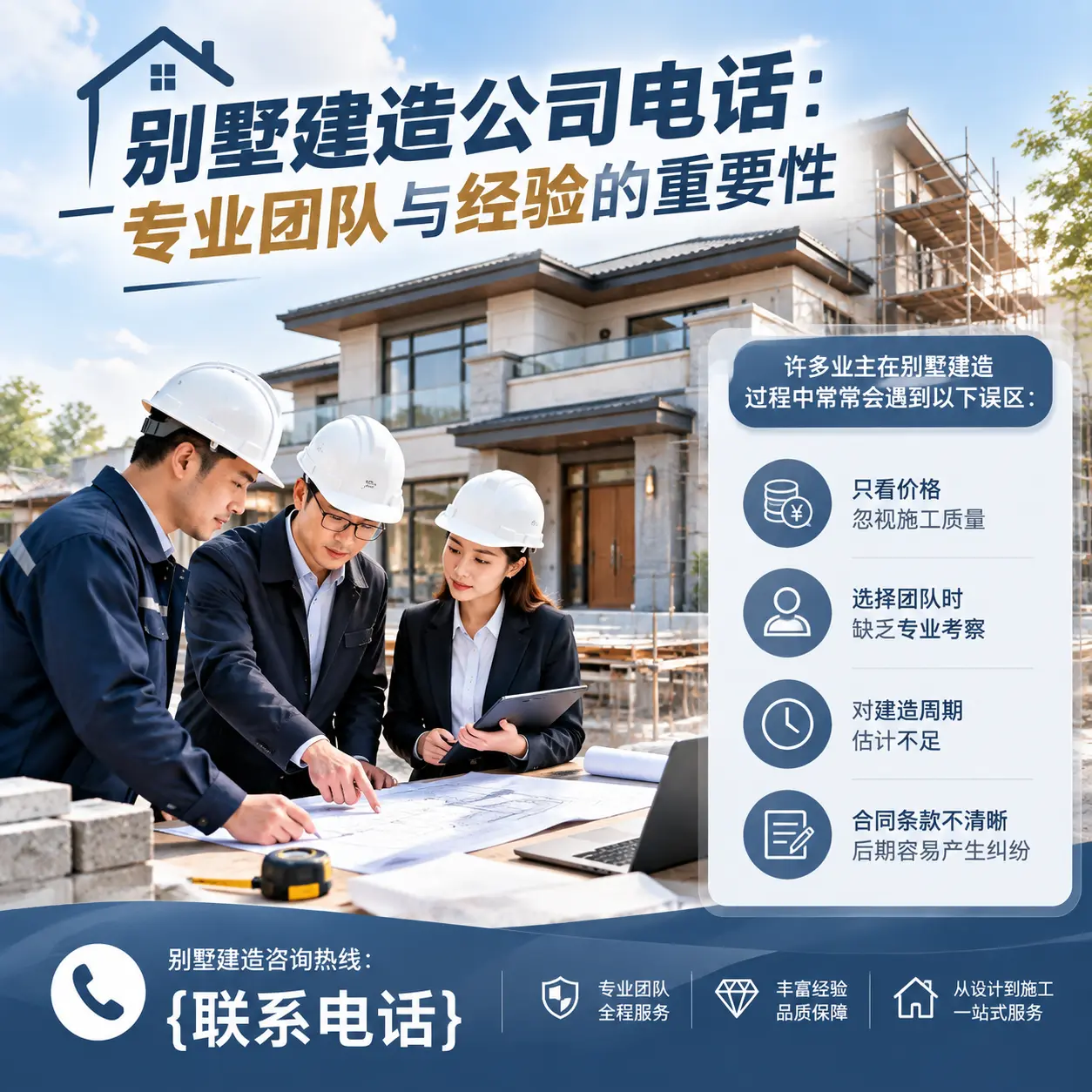 东城别墅建造公司电话：专业团队与经验的重要性