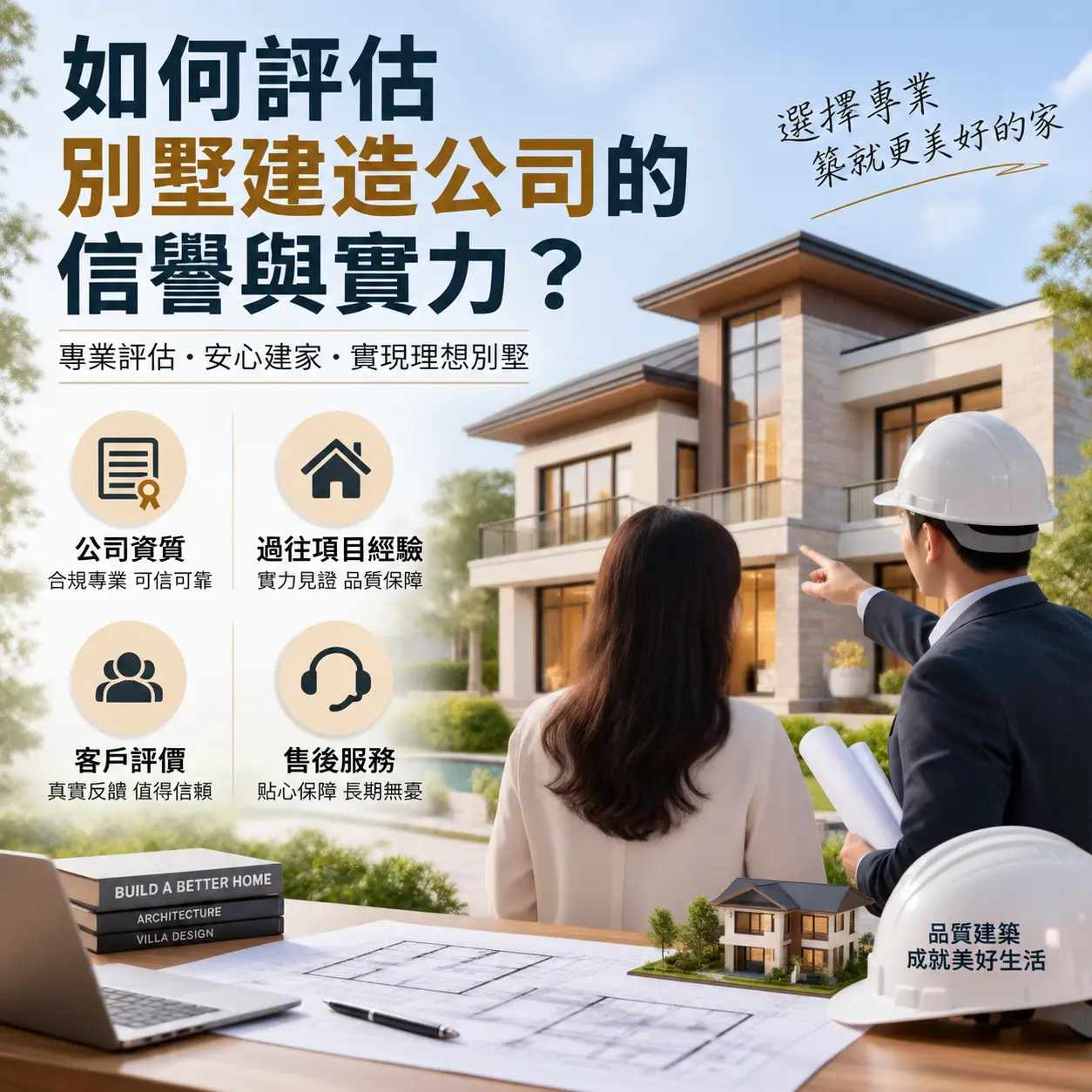 如何评估 东城 别墅建造公司的信誉与实力？