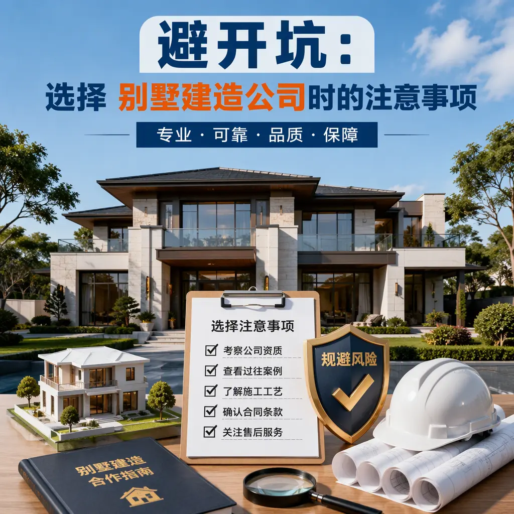 避开坑:选择 东城 别墅建造公司时的注意事项
