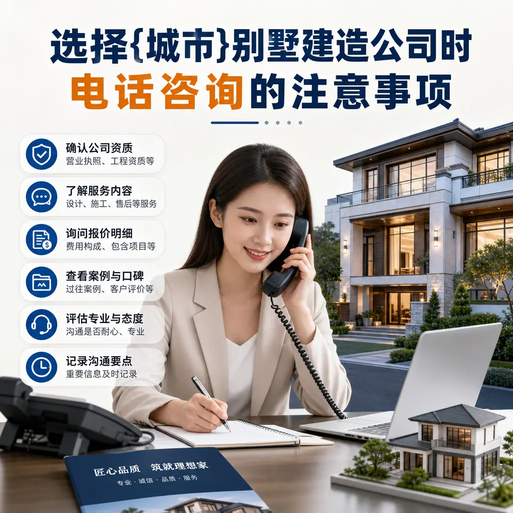 选择东城别墅建造公司时，电话咨询的注意事项