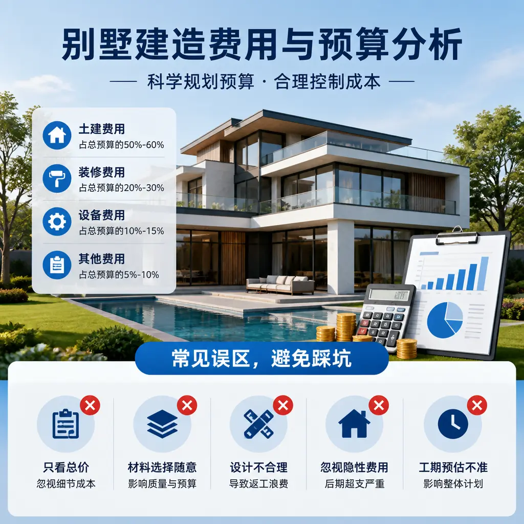 别墅建造公司推荐： 东城 建造别墅的费用与预算分析