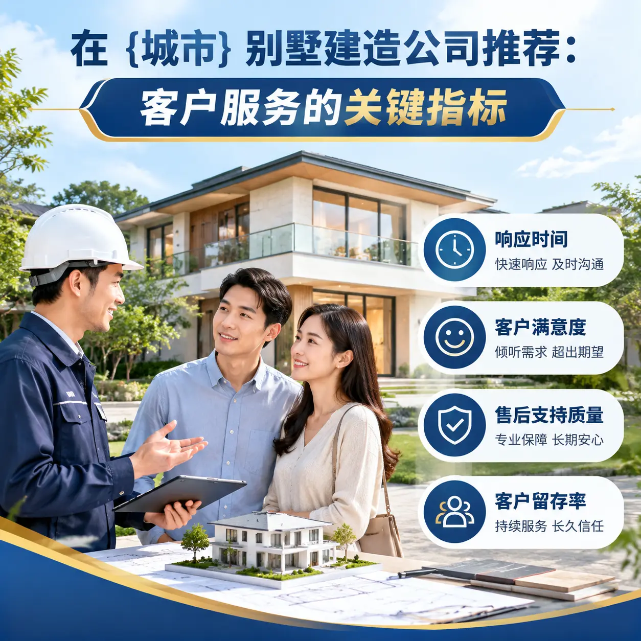 在 东城 别墅建造公司推荐：客户服务的关键指标