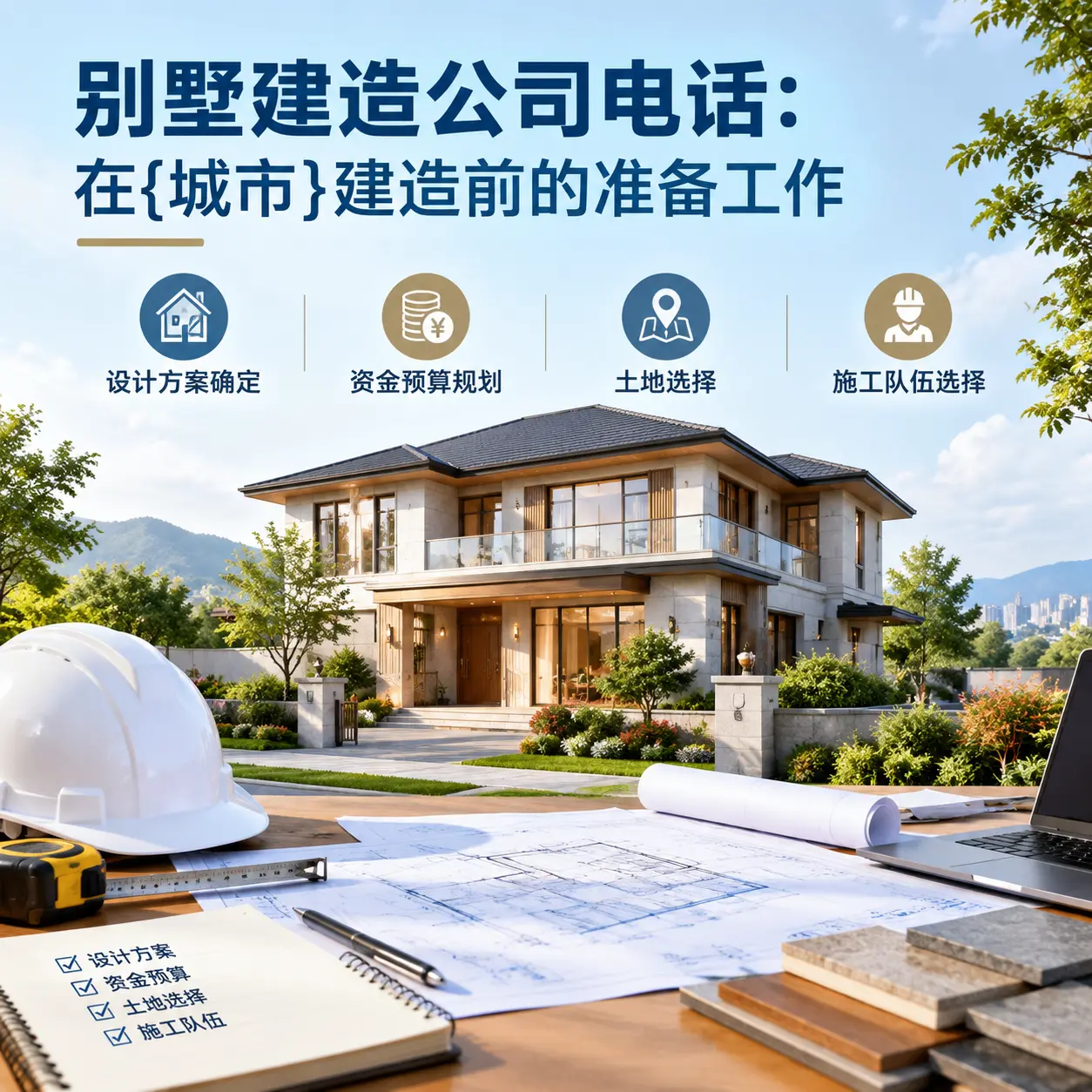 别墅建造公司电话：在东城建造前的准备工作