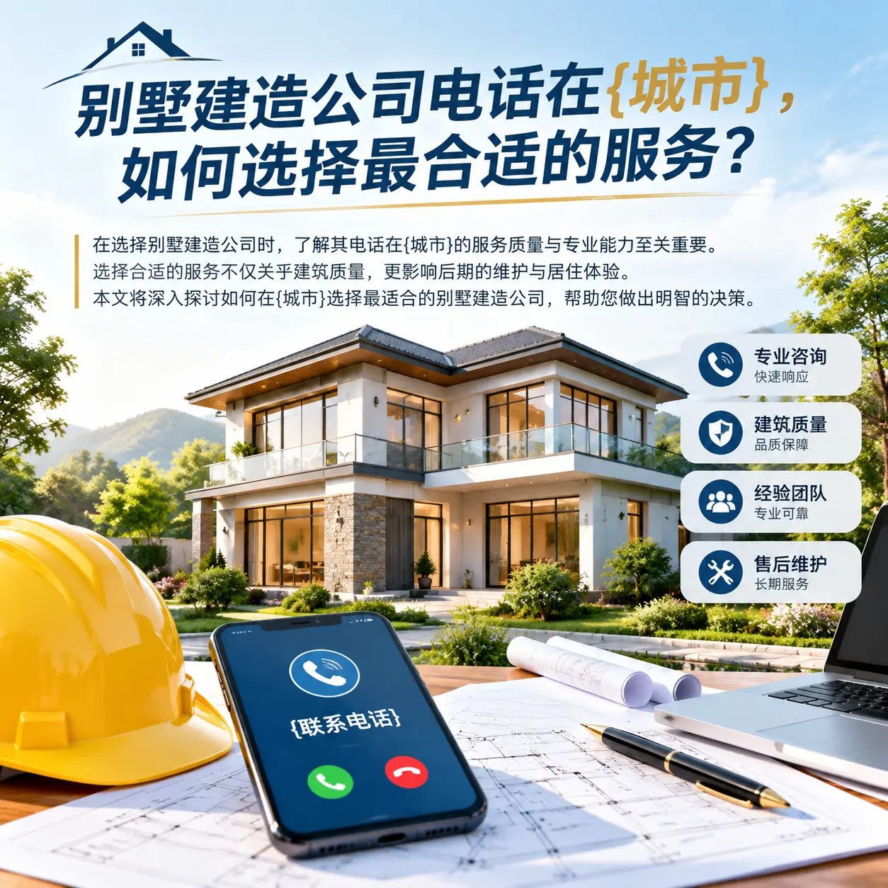 别墅建造公司电话在东城,如何选择最合适的服务?