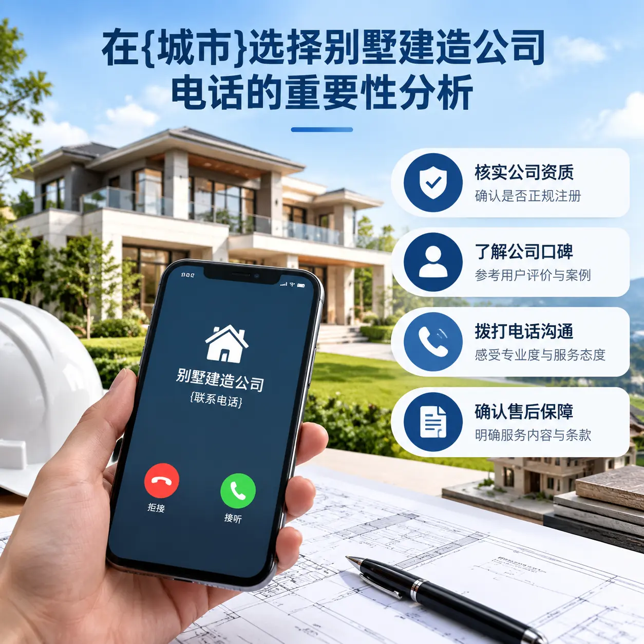 在东城选择别墅建造公司电话的重要性分析
