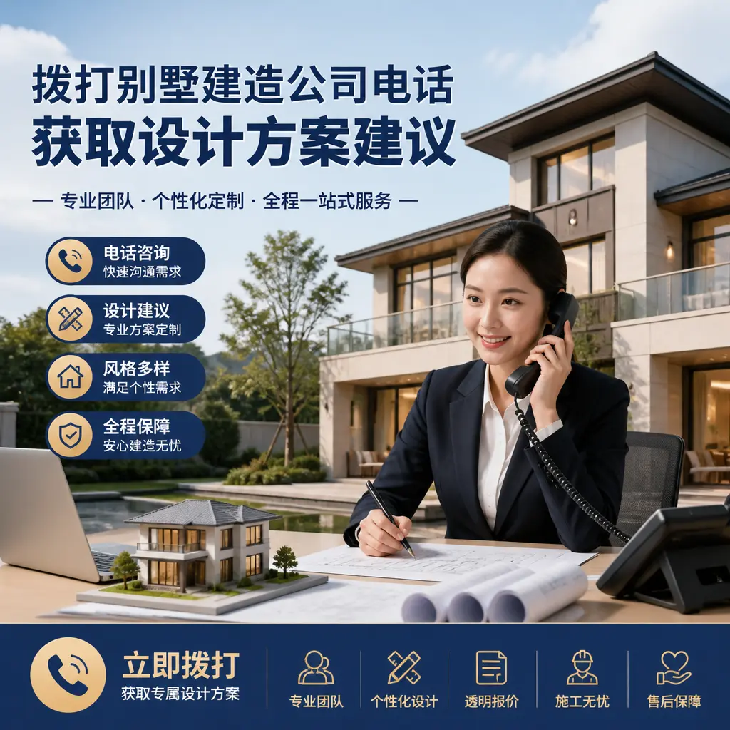 拨打东城别墅建造公司电话,获取设计方案建议