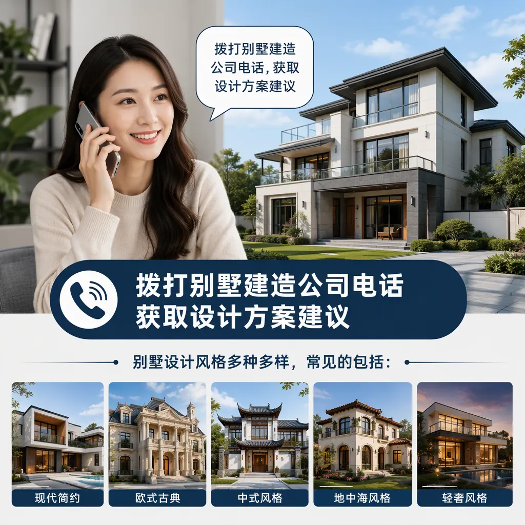 拨打东城别墅建造公司电话,获取设计方案建议