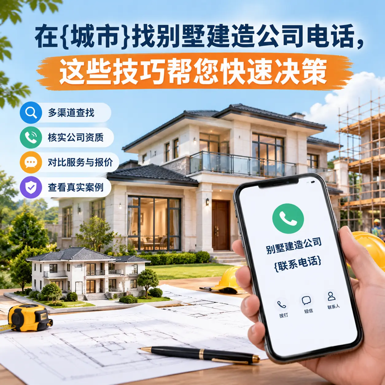 在东城找别墅建造公司电话,这些技巧帮您快速决策