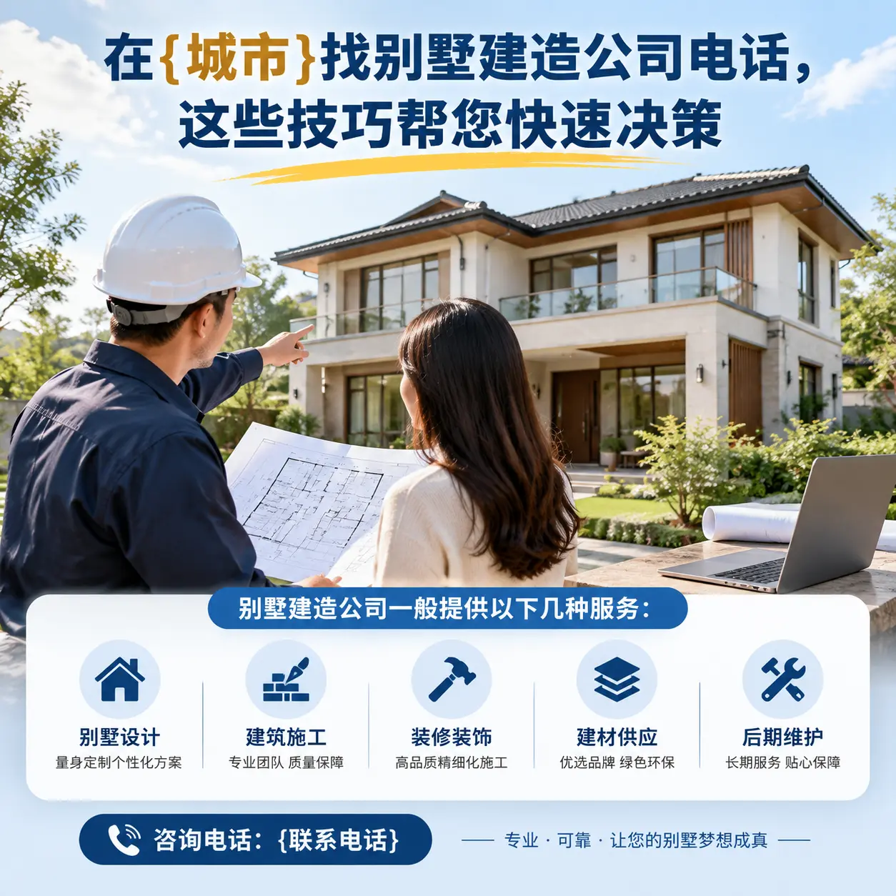 在东城找别墅建造公司电话,这些技巧帮您快速决策