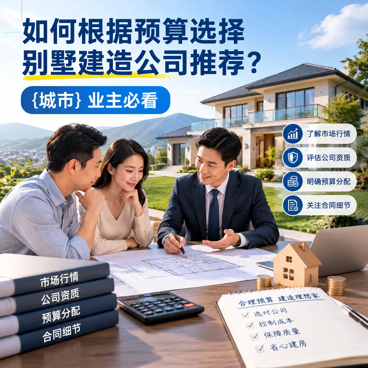 如何根据预算选择别墅建造公司推荐? 东城 业主必看