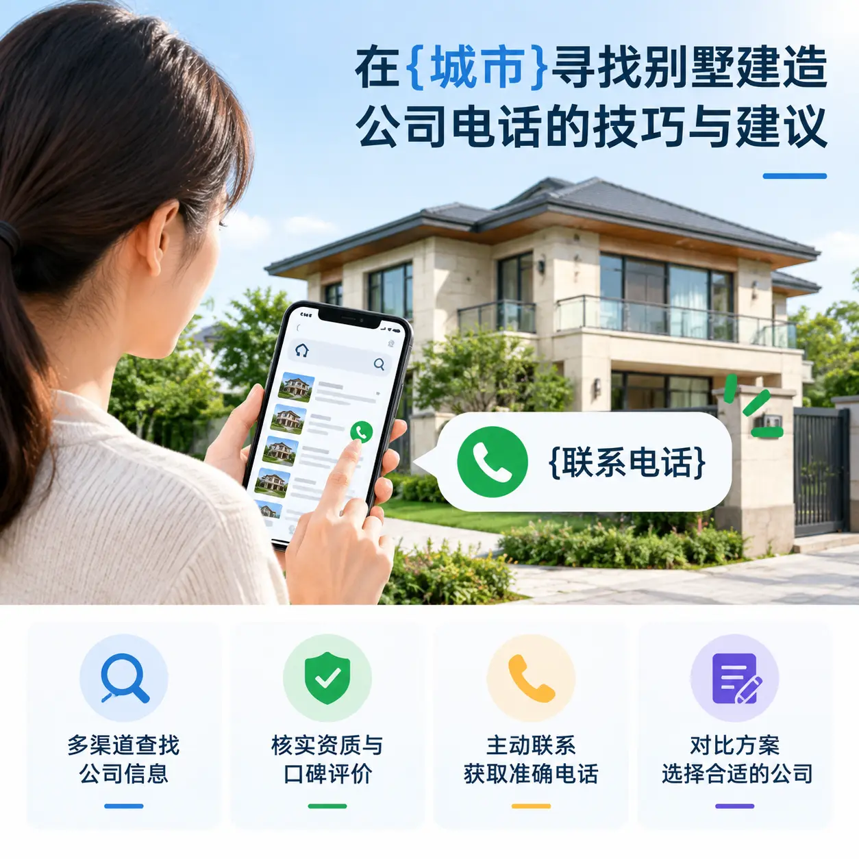 在东城寻找别墅建造公司电话的技巧与建议