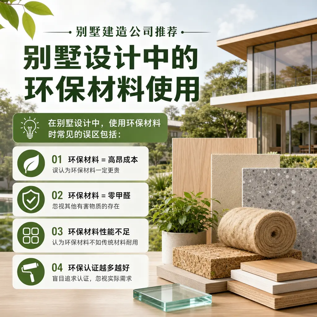 别墅建造公司推荐： 东城 别墅设计中的环保材料使用