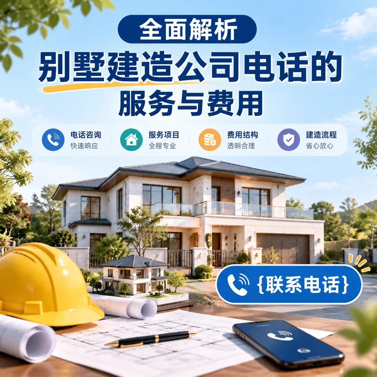 全面解析东城别墅建造公司电话的服务与费用
